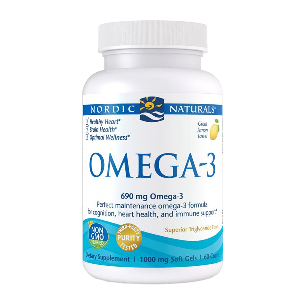 Omega Pharma 3, 690 mg, kapsułki, Lemon, 60 szt.