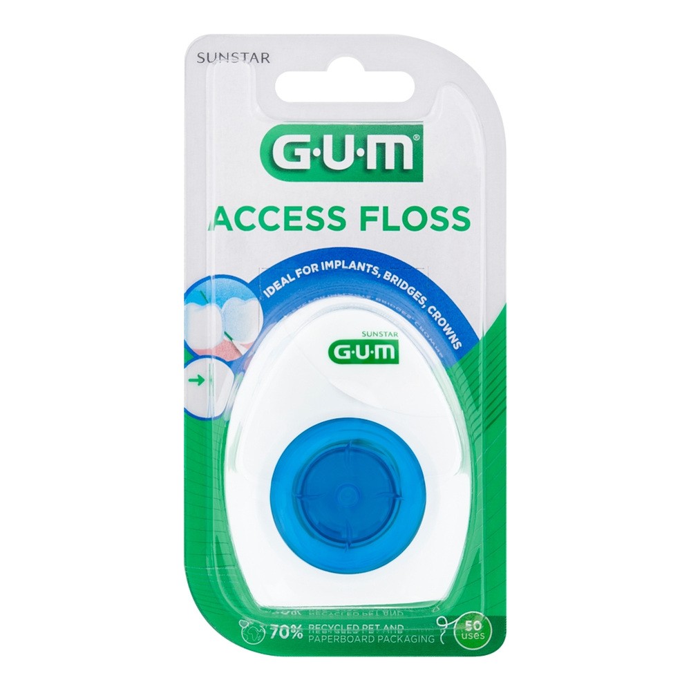 GUM Sunstar Butler GUM Nić Implant Floss (Access Floss) 50szt. 3200