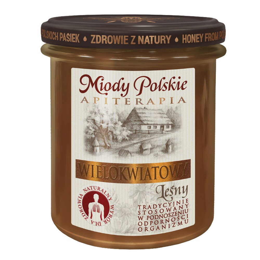 Miody Polskie Miód wielokwiatowy 400 g