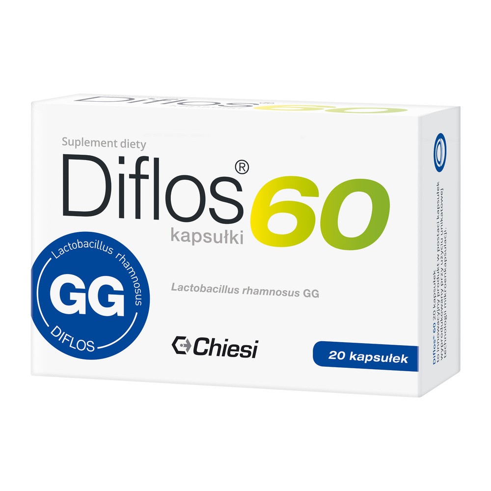 SMART PHARMA SP. Z O.O. Diflos 60 20 kapsułek 3172061