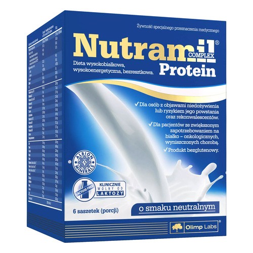 Olimp Nutramil Protein smak neutralny 6 szt.
