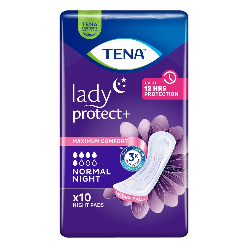 SCA Tena Lady Normal Night, podpaski specjalistyczne, 10 sztuk |TYDZIEŃ  od 99,99 zł !!! 9096895