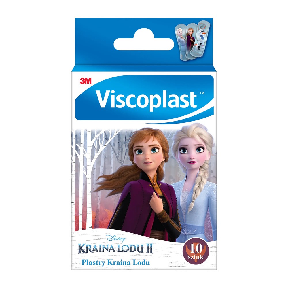 3M POLAND SP Z O.O Viscoplast Plastry Kraina Lodu 10 sztuk