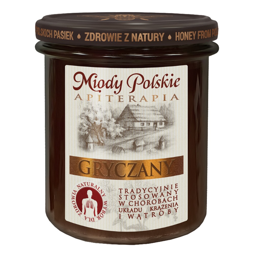 Miody Polskie Miód gryczany 400g 5903240763313
