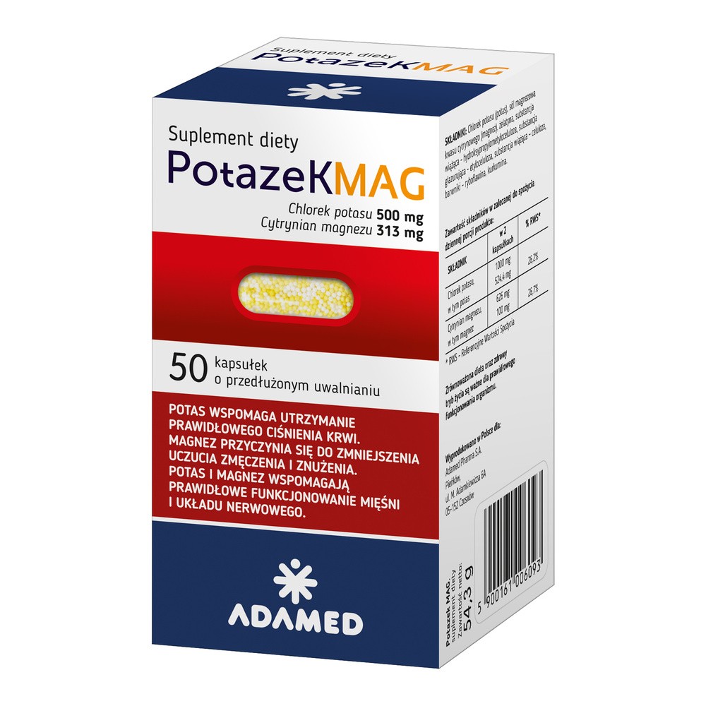 Adamed Potazek MAG 50 kaps 4372722