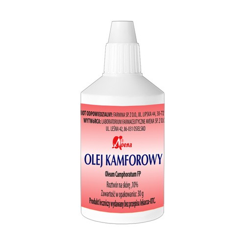 Avena Olej Kamforowy 10% 30 g