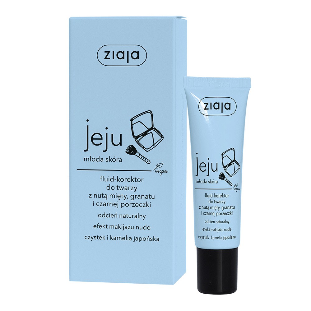 Ziaja Jeju fluid-korektor do twarzy 50ml