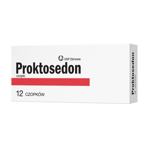 Polmex Proktosedon proctosone x 12 czopków