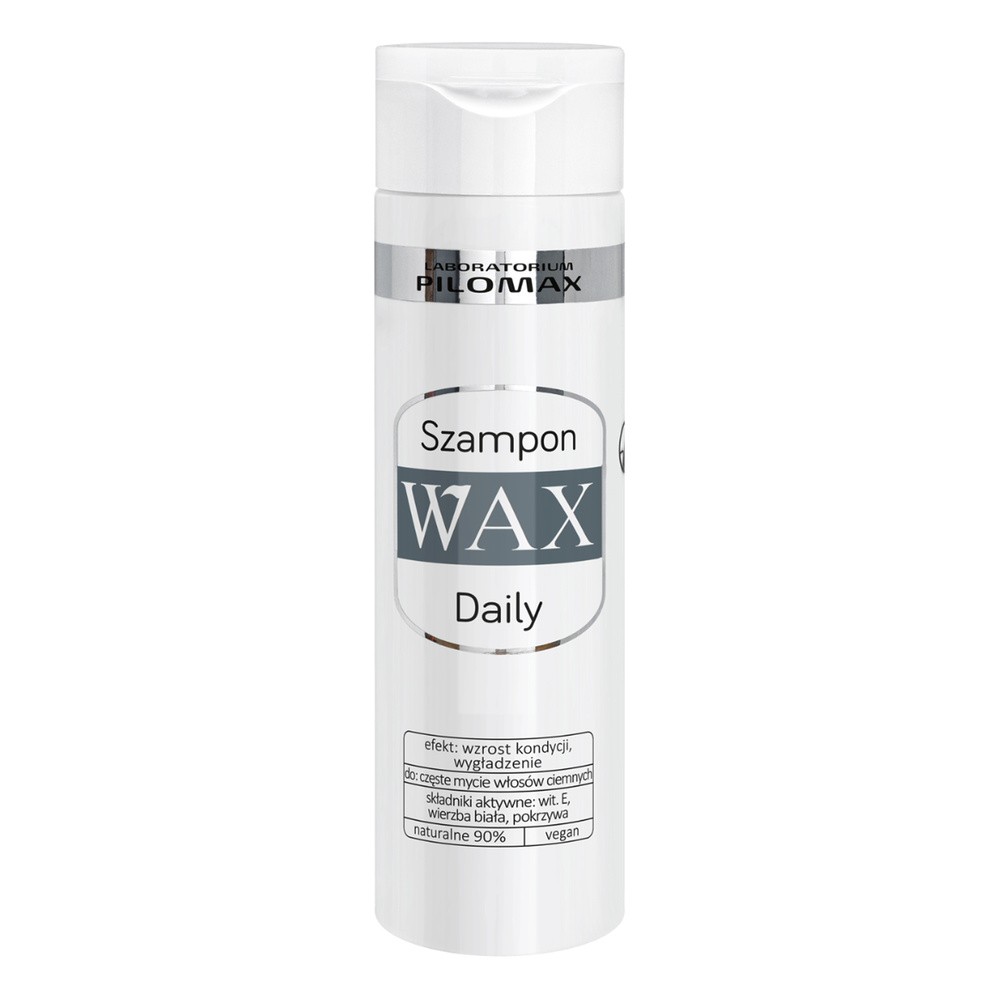 Pilomax JOLANTA BORTKIEWICZ Wax Daily szampon codzienny do włosów ciemnych 200 ml