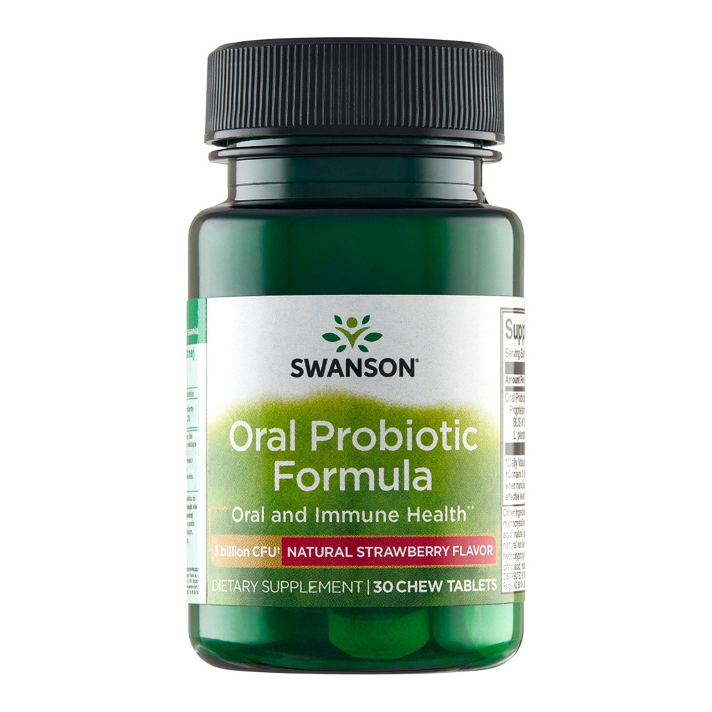 SWANSON Probiotyczna formuła dla jamy ustnej - (30 tab) FF35-99826