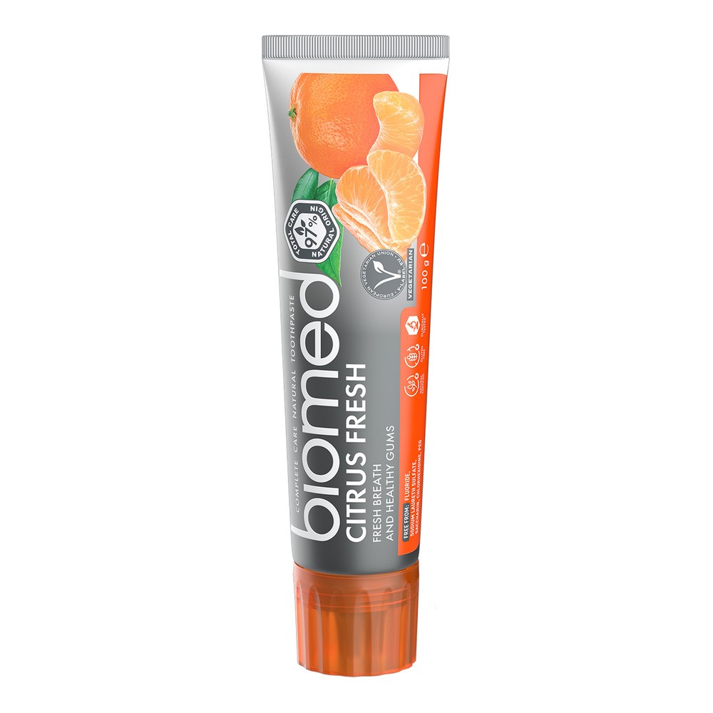Lbiotica INEY BIOMED pasta CITRUS FRESH 100g - OCHRONA DZIĄSEŁ i WZMOCNIENIE SZKLIWA