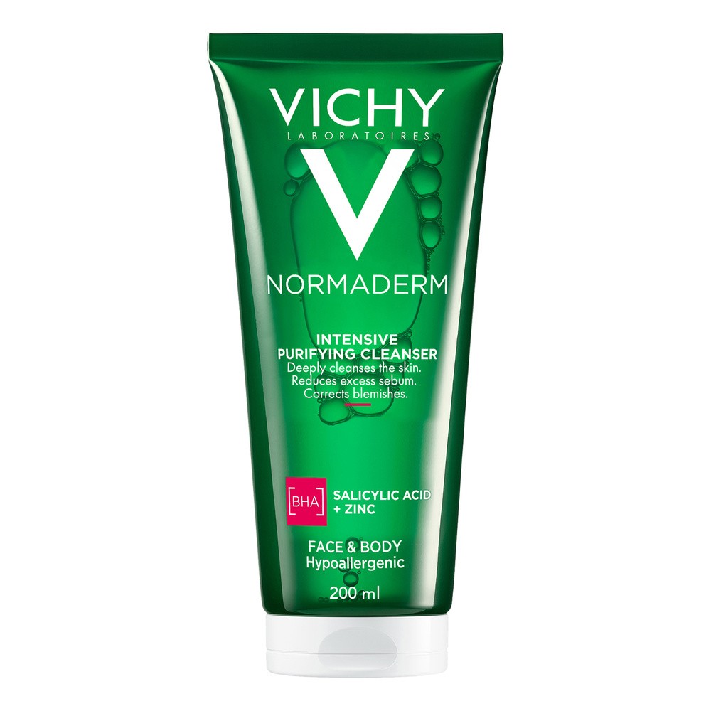 Vichy Normaderm Phytosolution żel głęboko oczyszczający przeciw niedoskonałościom skóry trądzikowej 200 ml
