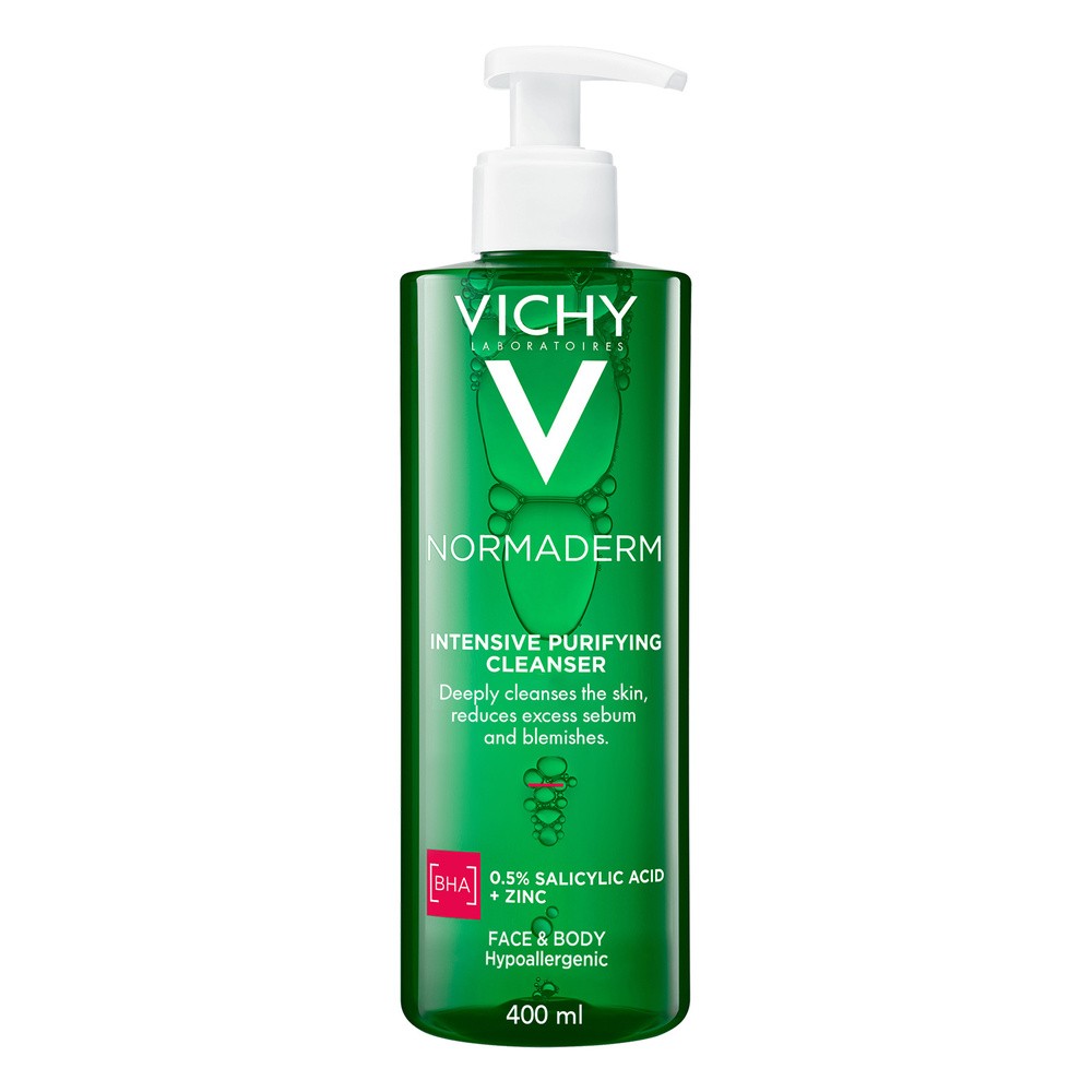 Vichy Normaderm Phytosolution żel głęboko oczyszczający przeciw niedoskonałościom skóry trądzikowej 400 ml
