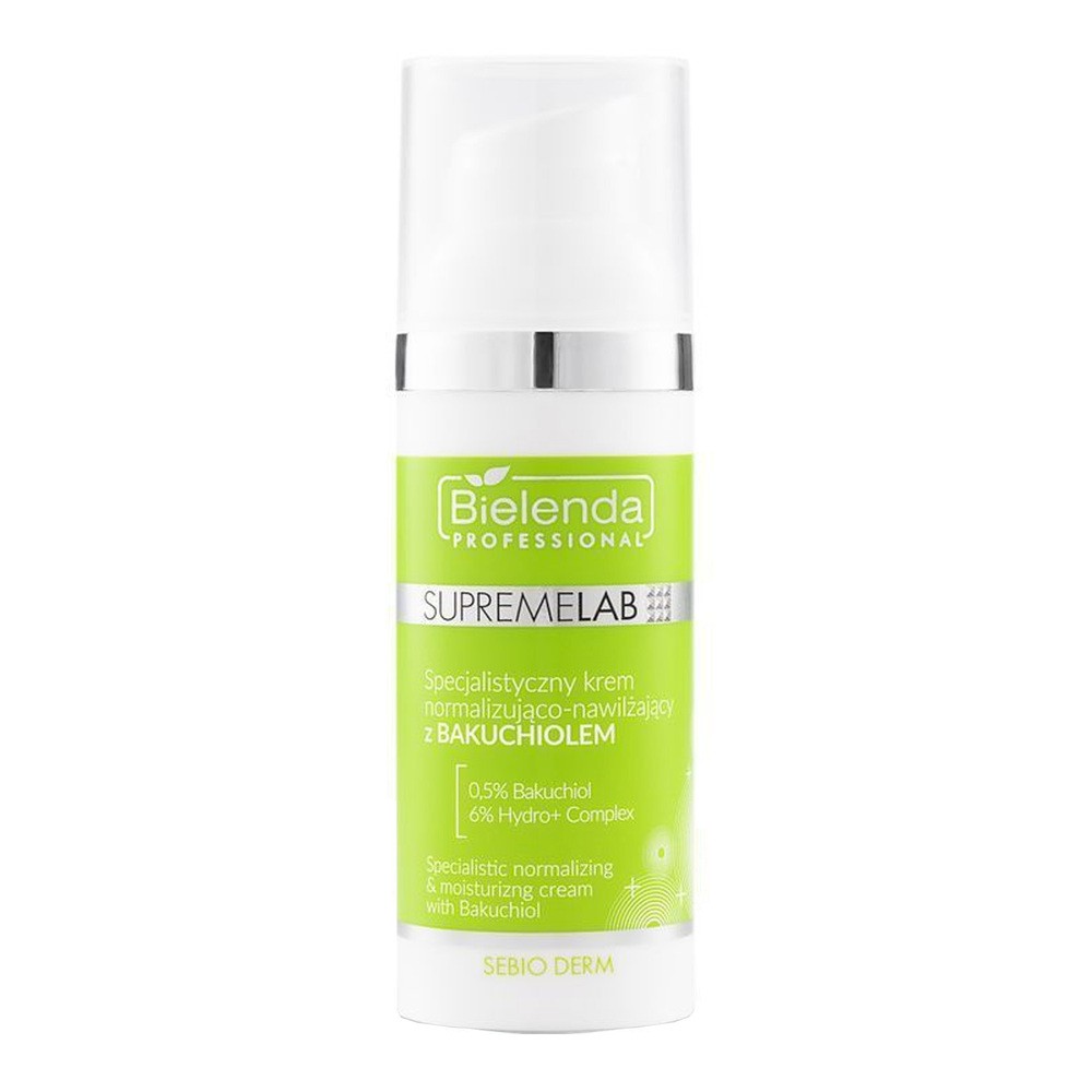 Bielenda Professional Professional SupremeLab Sebio Derm Specjalistyczny krem normalizująco-nawilżający z Bakuchiolem 50ml