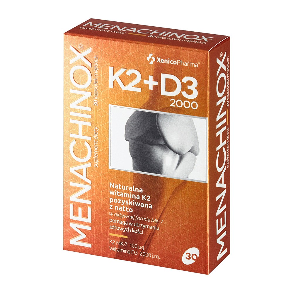 XENICO Menachinox K2+D3 2000 J.M. 30 Kaps.
