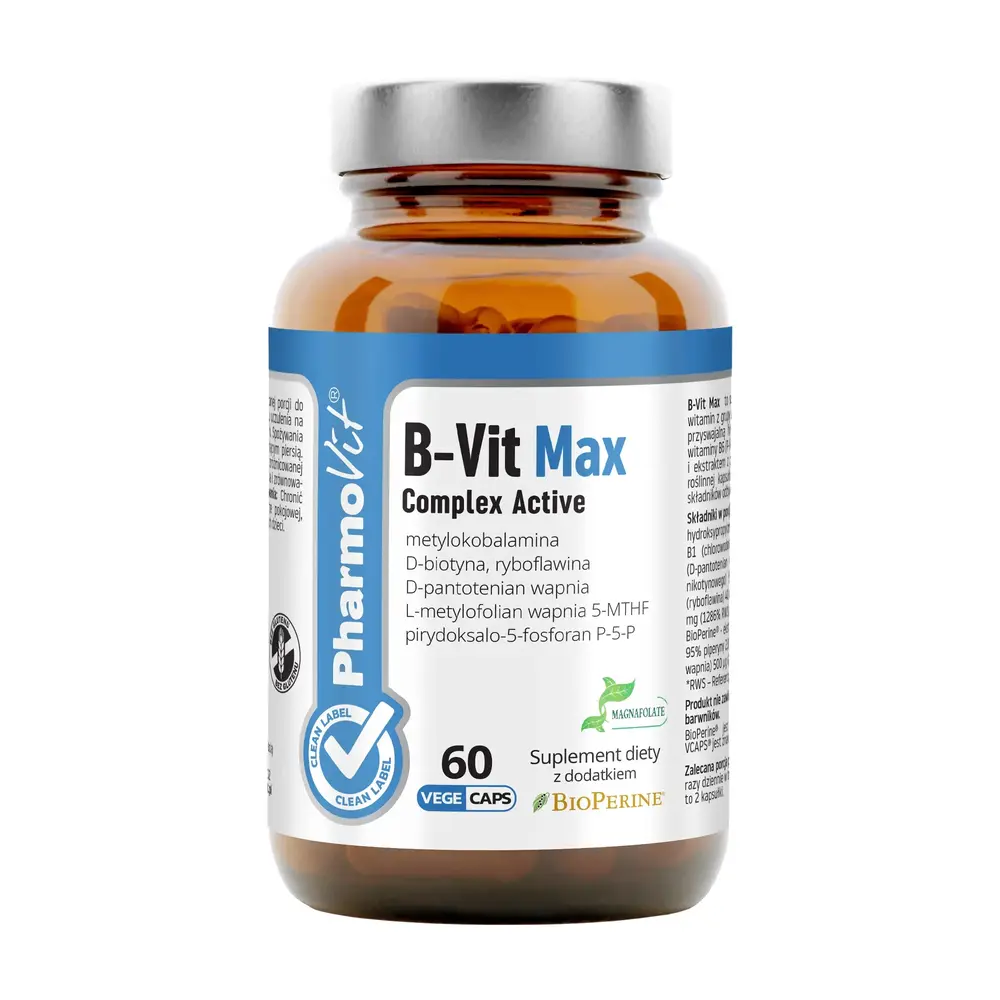 PHARMOVIT Pharmovit B-Vit max Complex 60 kaps