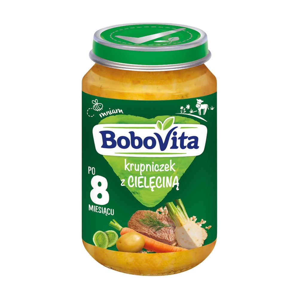 Bobovita BOBOVITA KRUPNICZEK Z CIELĘCINĽ PO 8 MIESIĽCU 190 G 15591571