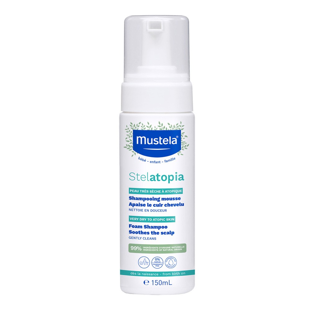 Mustela LABORATOIRES EXPANSCIENCE Stelatopia Szampon w piance do skóry atopowej 150 ml 7070905
