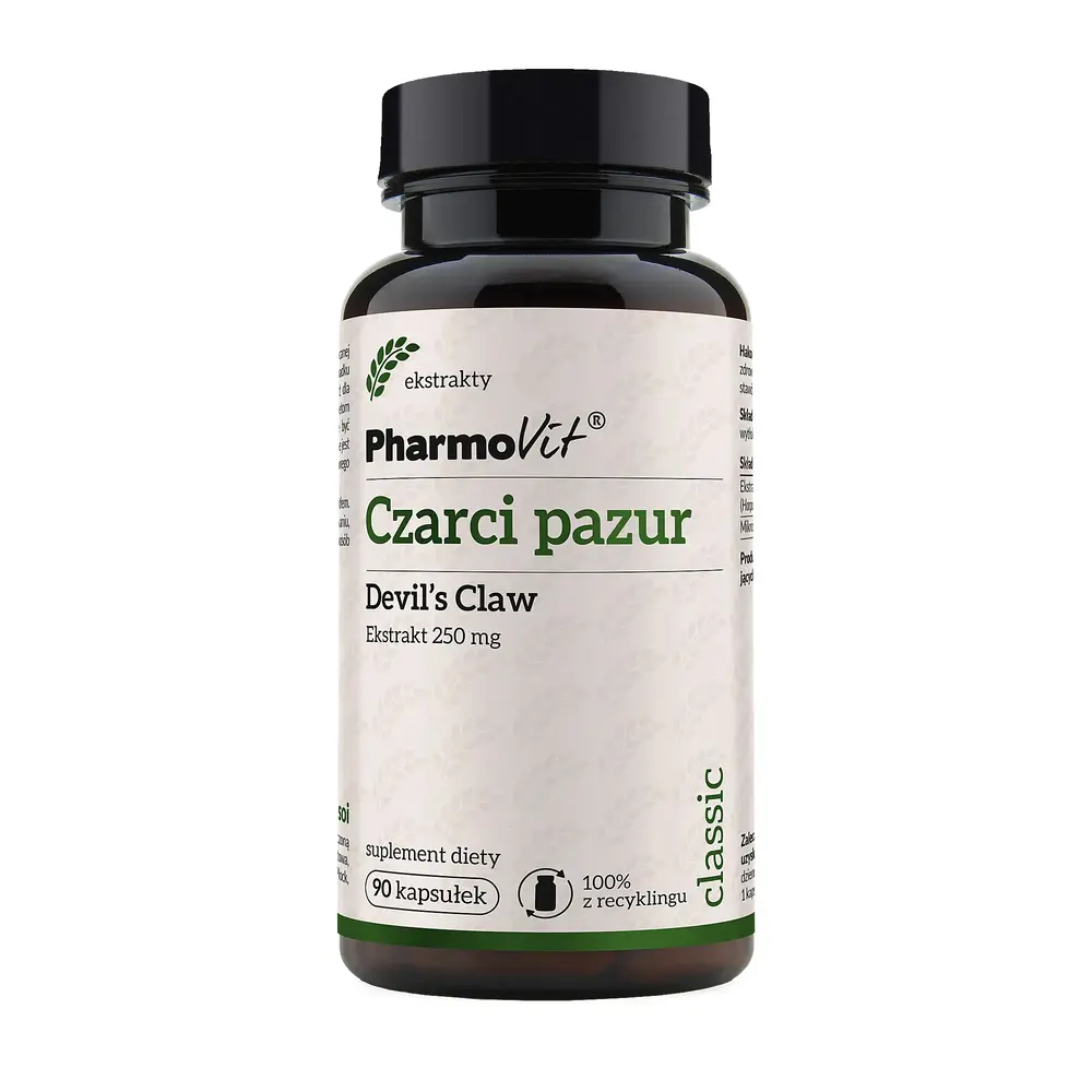 PHARMOVIT Czarci Pazur 4:1 90kap(250mg)