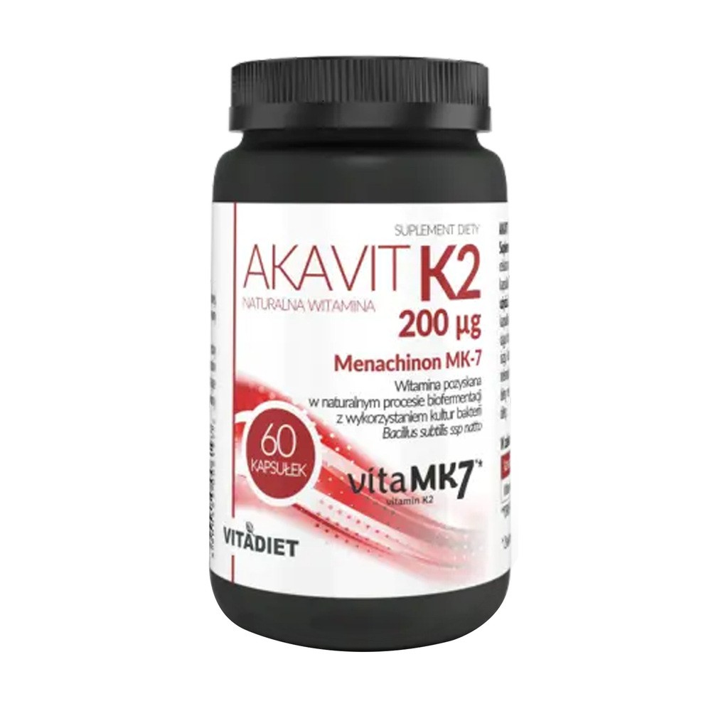 VITADIET Vitadiet Akavit  Witamina K2 200 Iu 60K