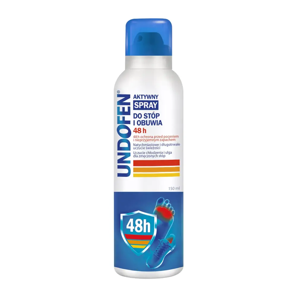 PERRIGO POLAND SP. Z O.O. PERRIGO POLAND SP Z O.O Undofen Aktywny Spray do stóp i obuwia 48h 150 ml