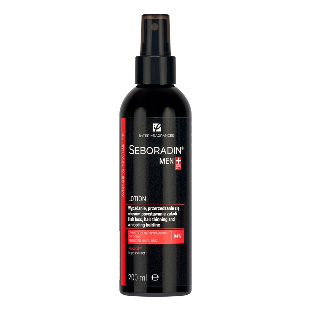 SEBORADIN Men lotion przeciw wypadaniu włosów dla mężczyzn 200ml