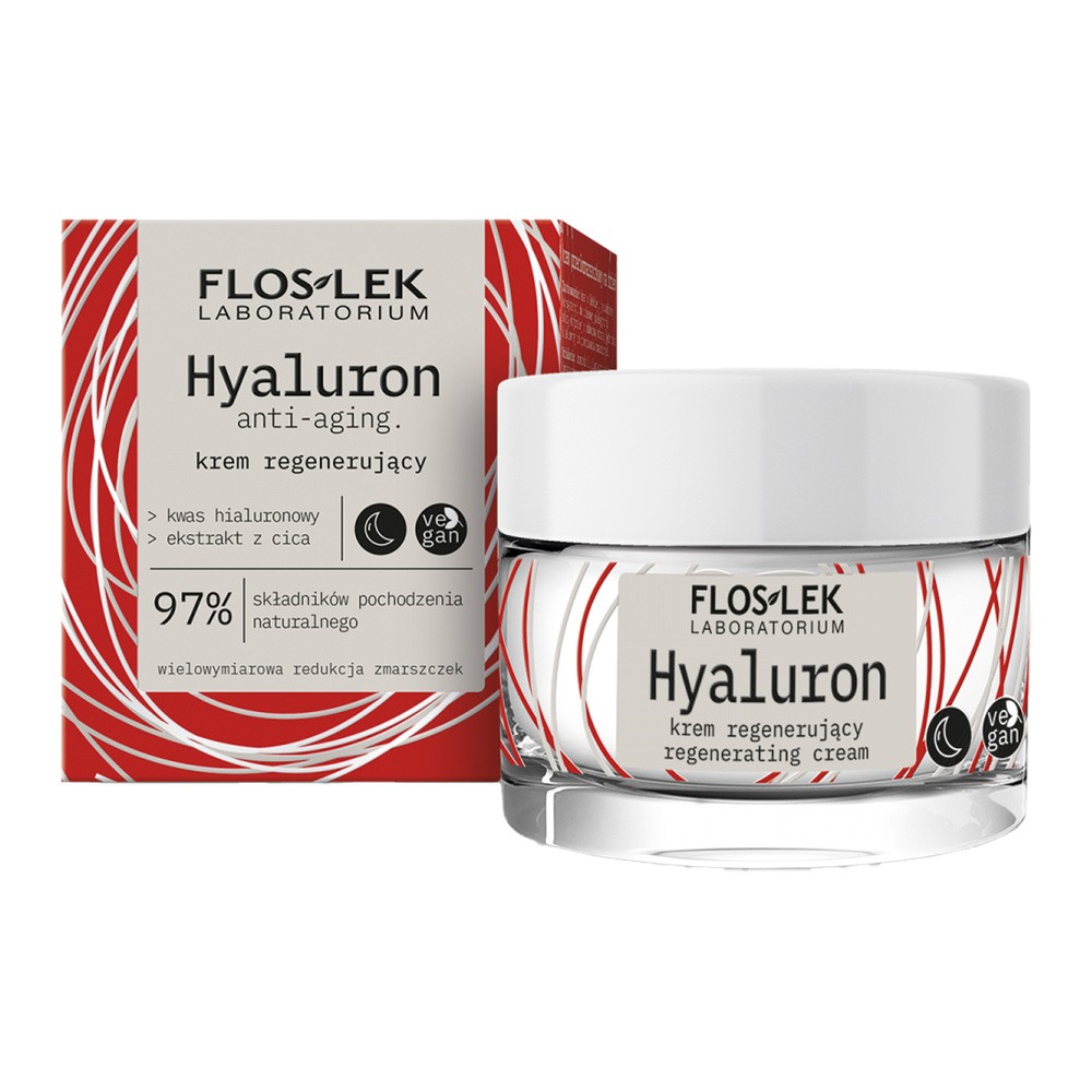 Flos-Lek Floslek Hyaluron Krem regenerujący na noc 50ml