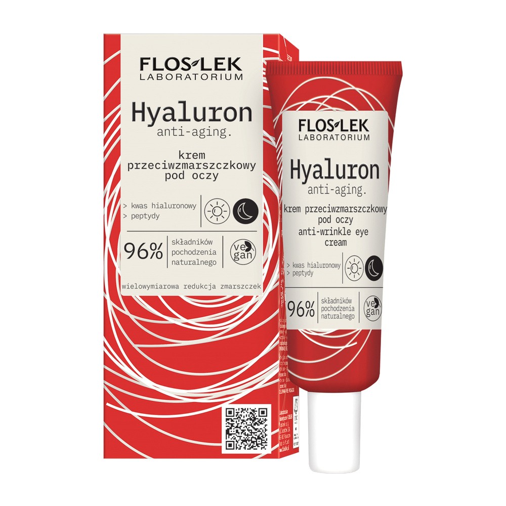 Flos-Lek Floslek Hyaluron Krem przeciwzmarszczkowy pod oczy 30ml