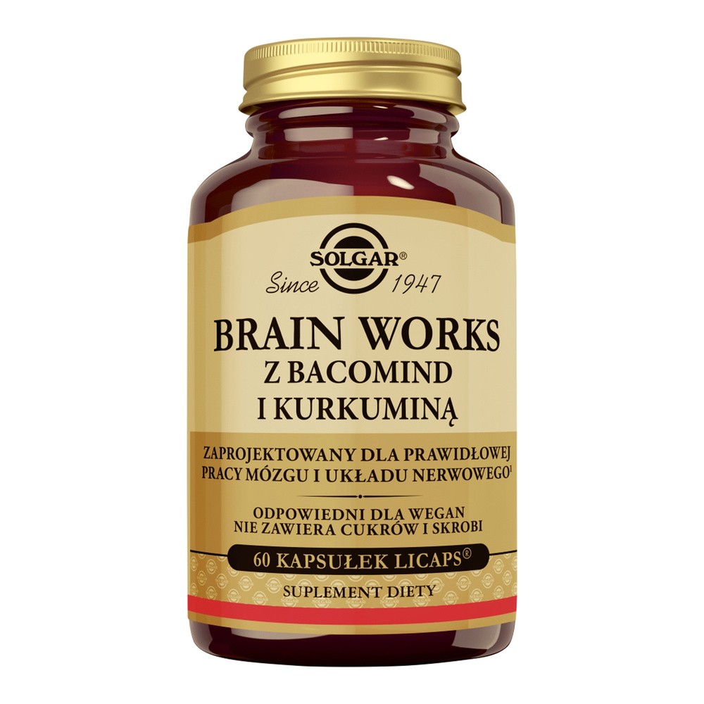Solgar Brain Works 60 kapsułek