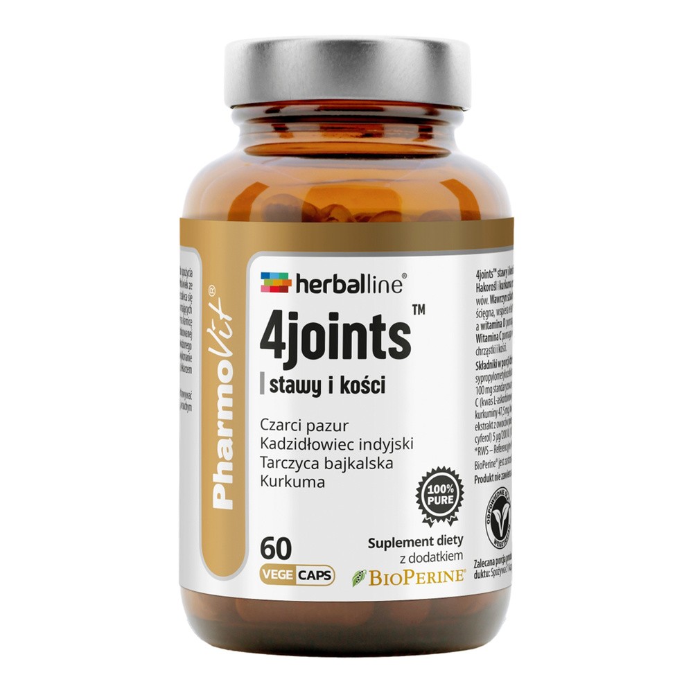 PharmoVit 4Joints 60 kapsułek 28,24 g Pharmovit Herballine)