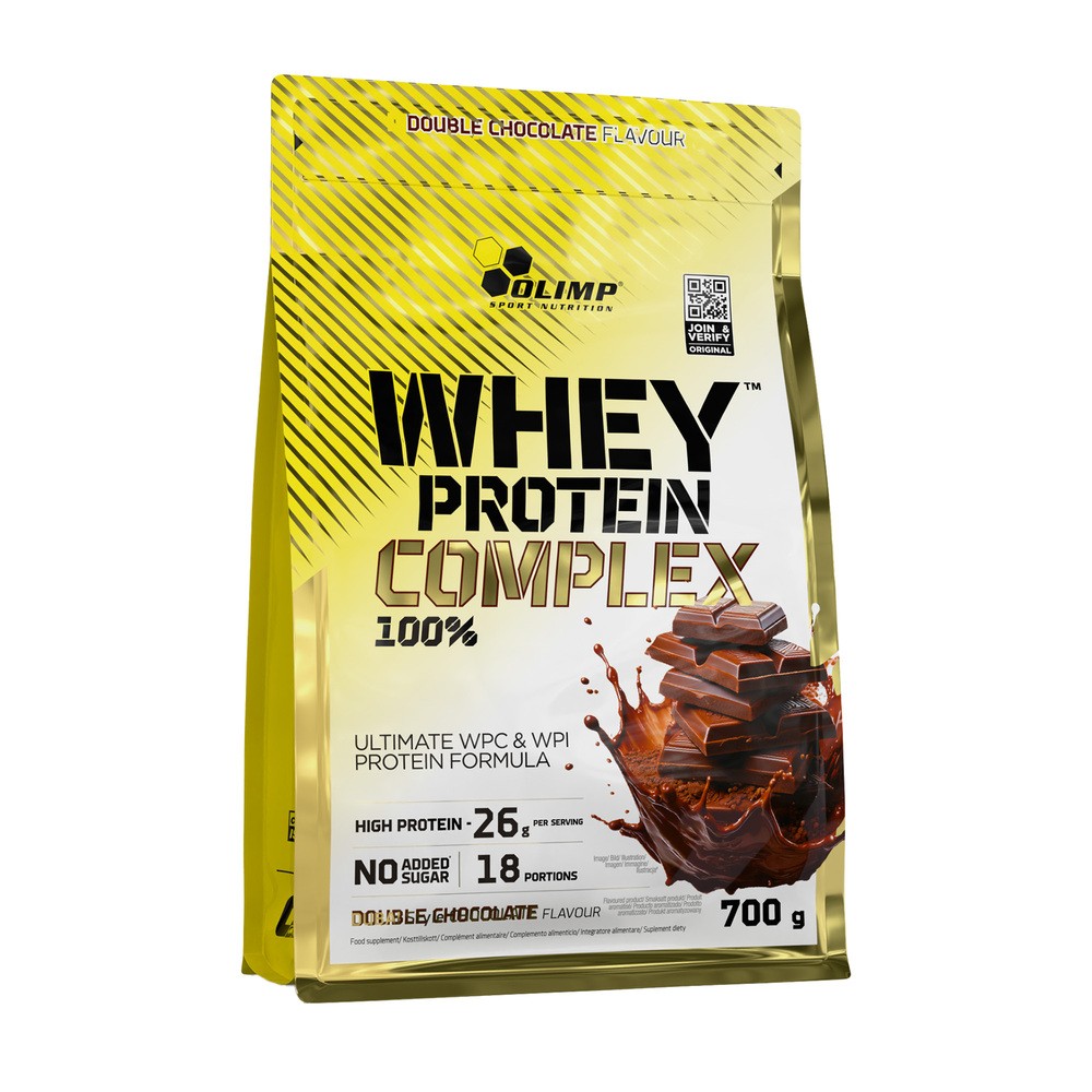 Olimp Whey Protein Complex, podwójna czekolada, 700 g