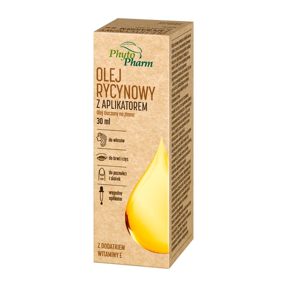 PHYTOPHARM Olej rycynowy z aplikatorem 30 ml