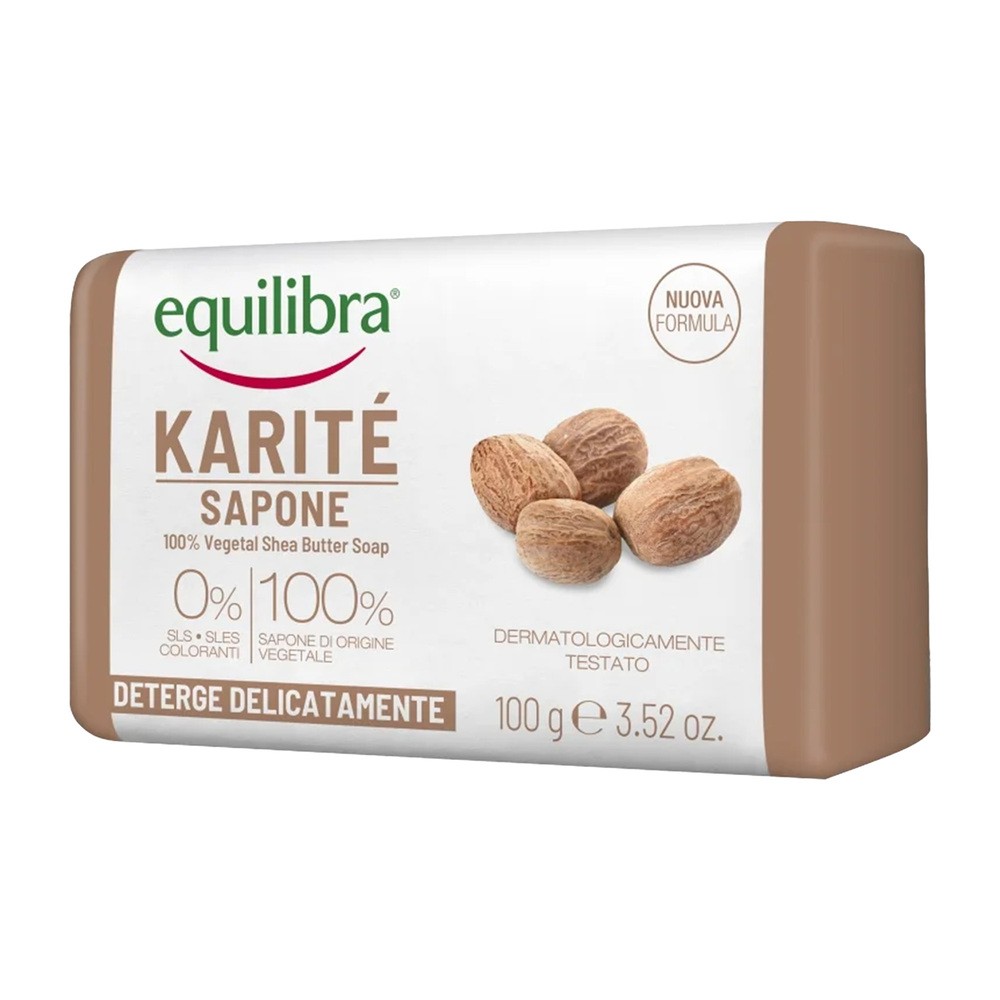 EQUILIBRA EQUILIBRA MYDŁO Z MASŁEM SHEA 100G EQ950