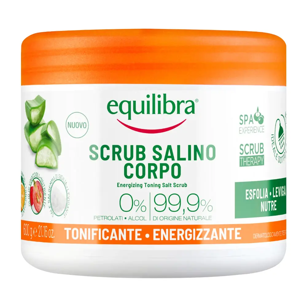 EQUILIBRA Pielęgnacja ciała Tonizująco energetyzujący peeling solny do ciała 600.0 g