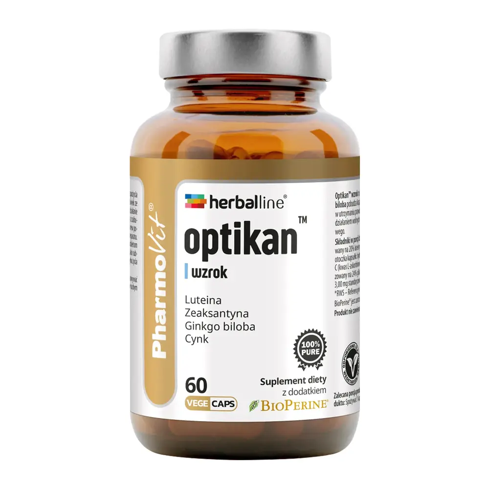 PharmoVit HerbalLine Optikan wzrok 60kaps
