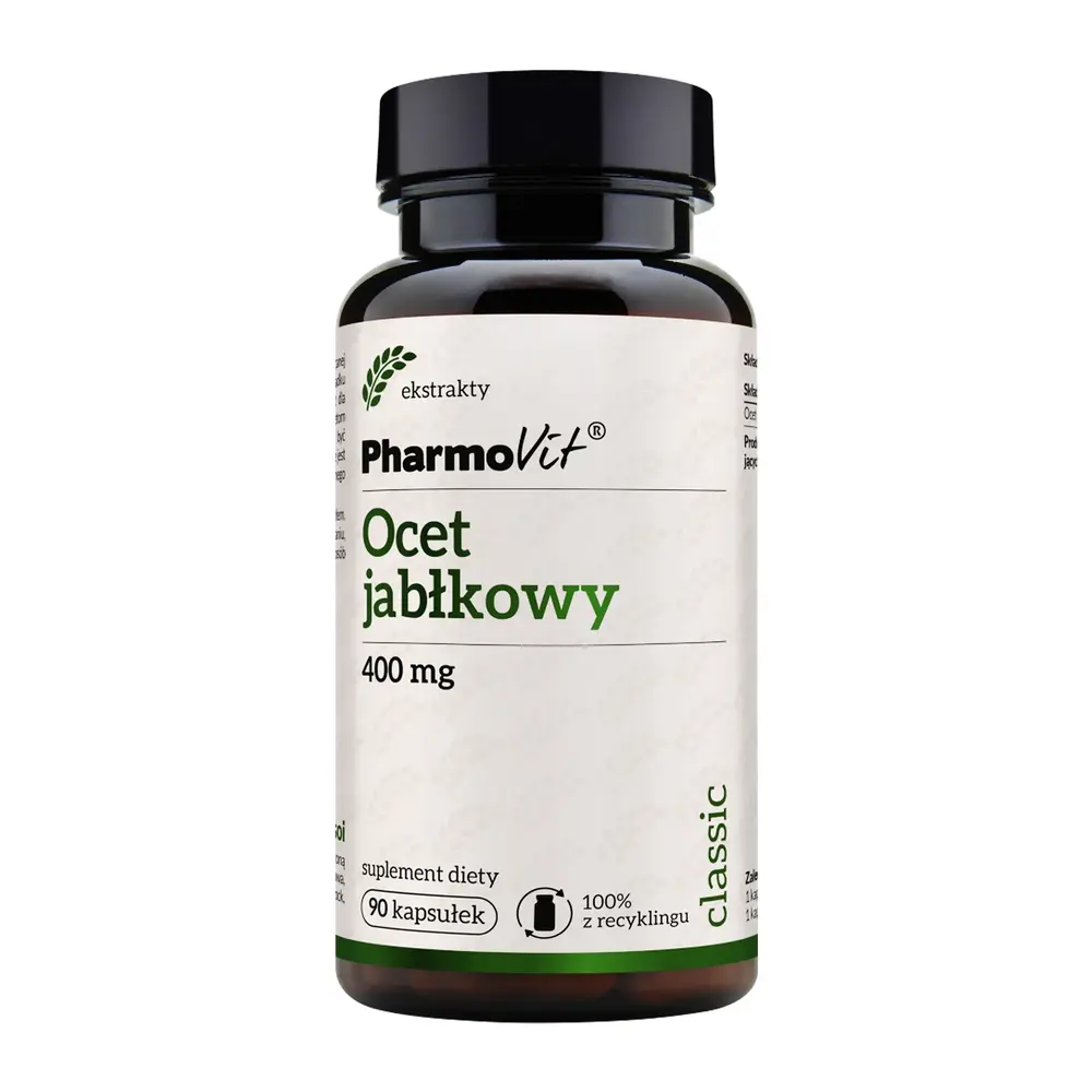 Pharmovit Ocet jabłkowy 400 mg 90 kapsułek D540-18215