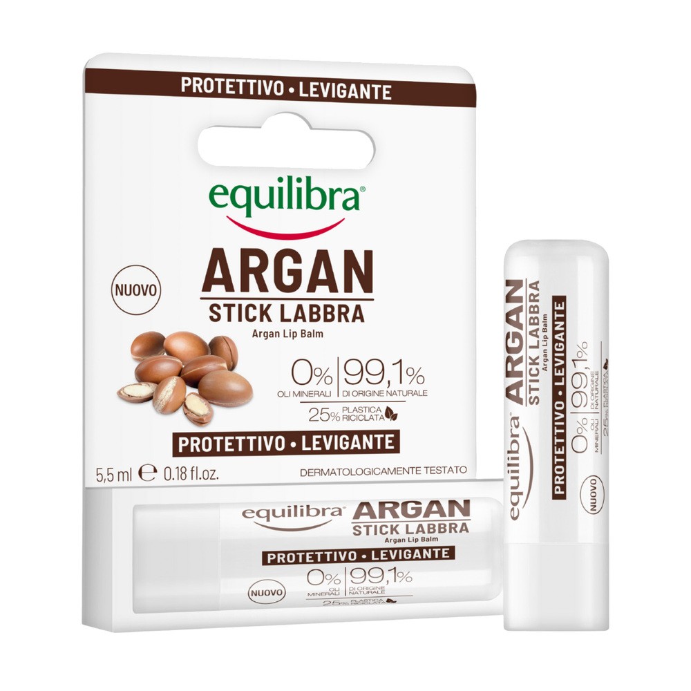 Lip Balm Equilibra Equilibra Argan Protective ochronno-wygładzający balsam do ust w sztyfcie 5.5ml