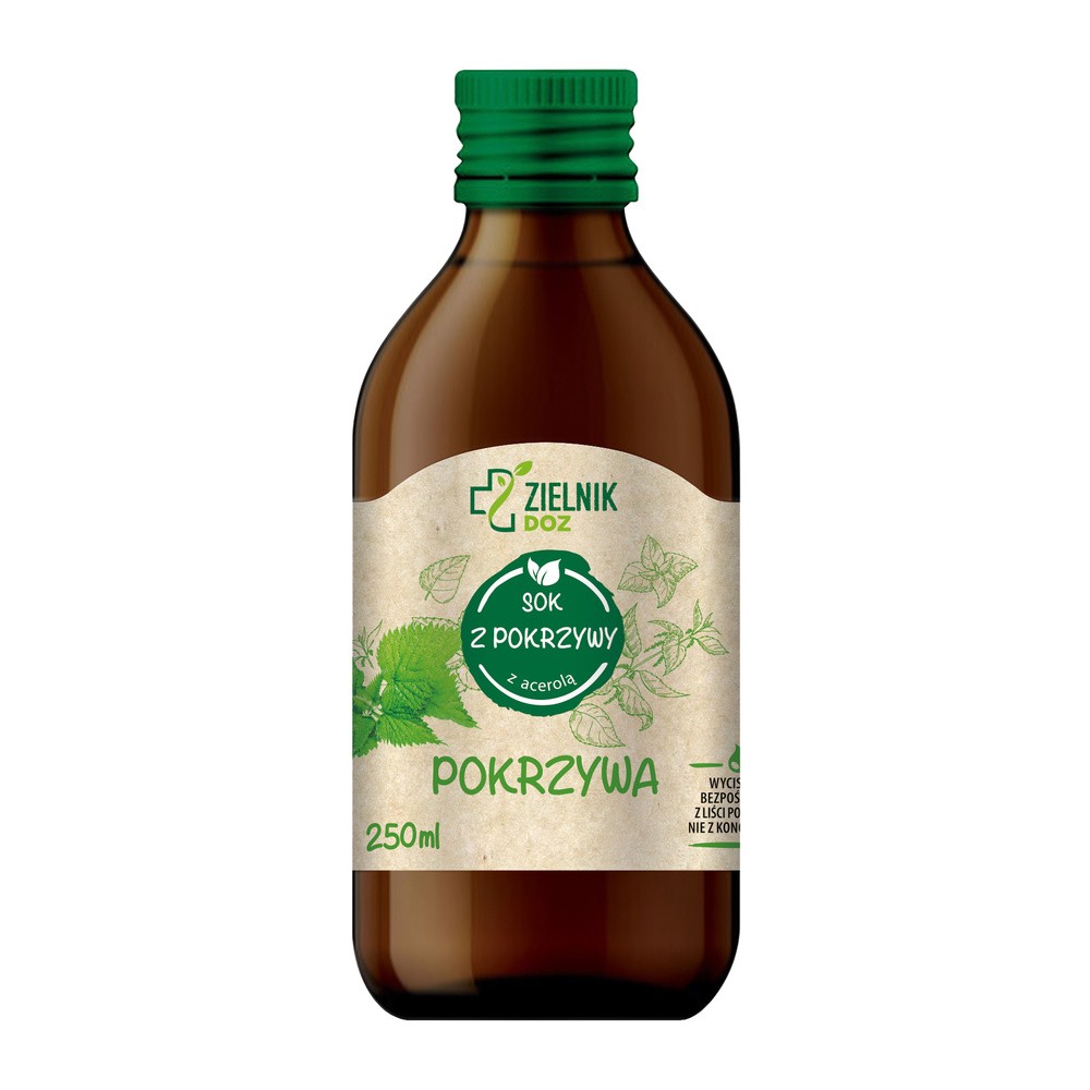 ZIELNIK DOZ Pokrzywa, sok, 250 ml