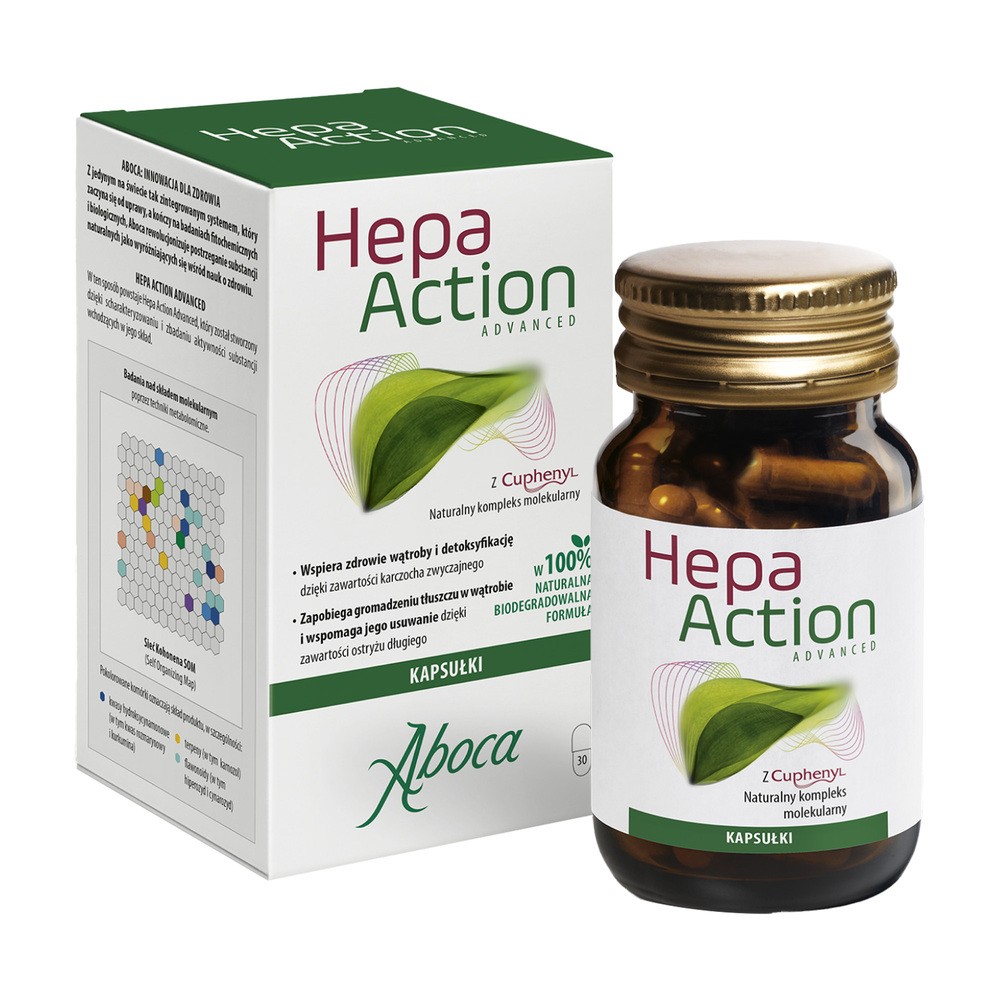 Hepa Action Advanced, suplement diety, 30 kapsułek |  od 119,99 zł! 3676421