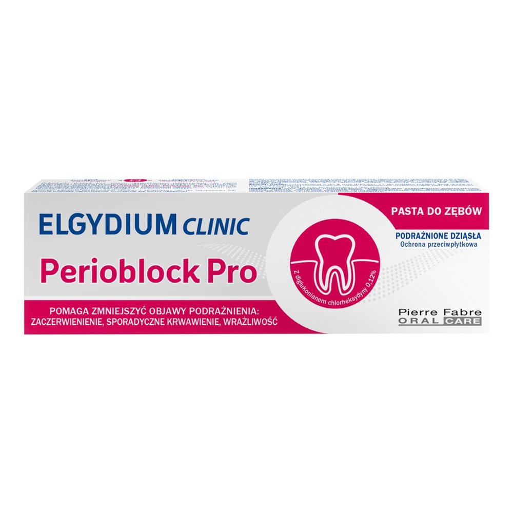 Pierre Fabre Elgydium ELGYDIUM Clinic Perioblock Pro Pasta do zębów na podrażnione dziąsła 50 ml