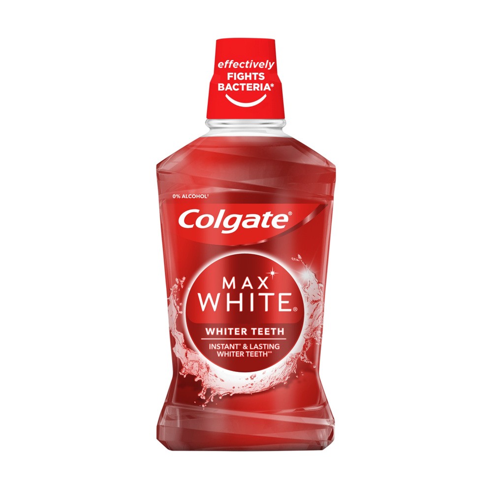 Colgate Palmolive Płyn do płukania ust Max White Whiter Teeth 500ml