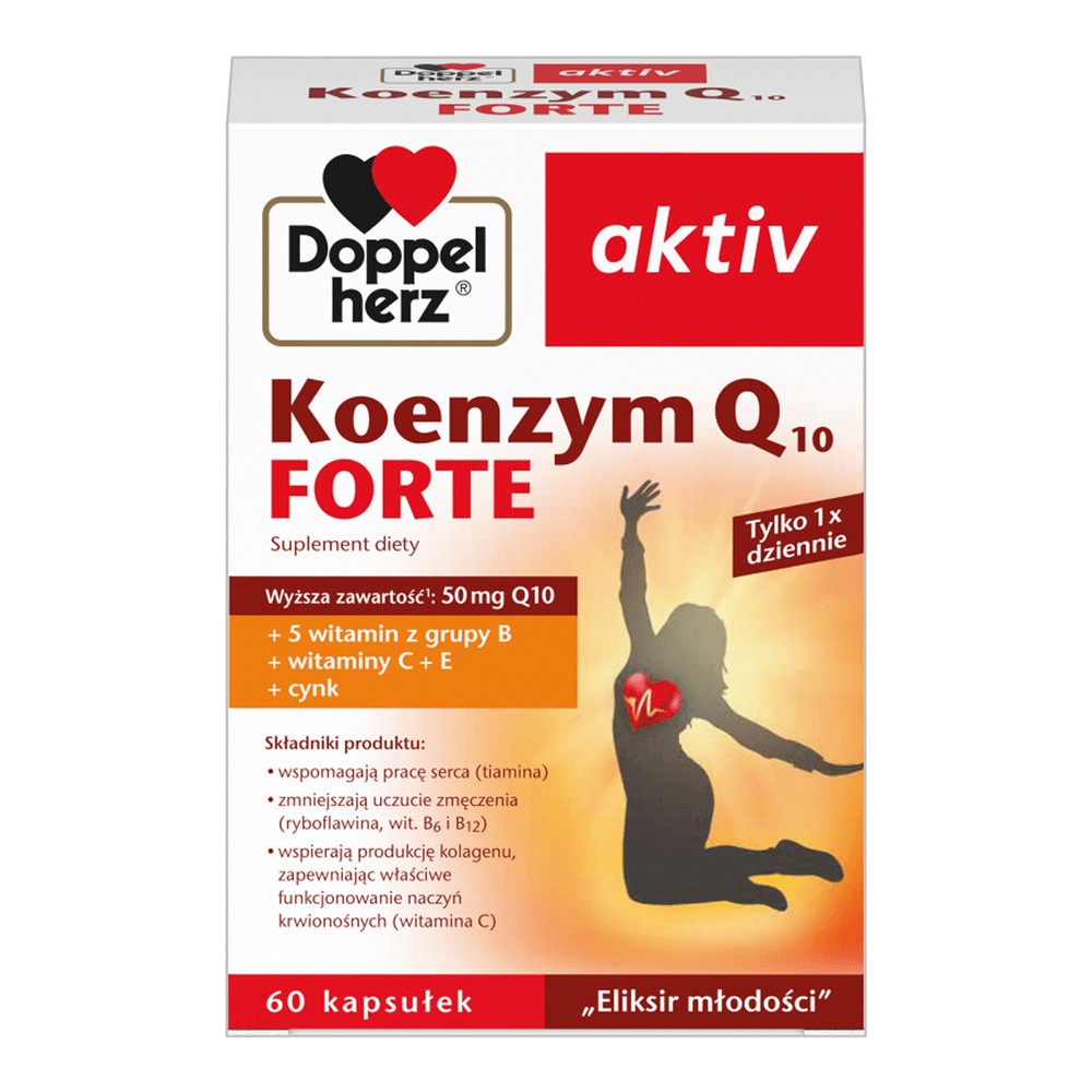 Queisser Pharma Doppelherz Aktiv Koenzym Q10 Forte 60 Kapsułek