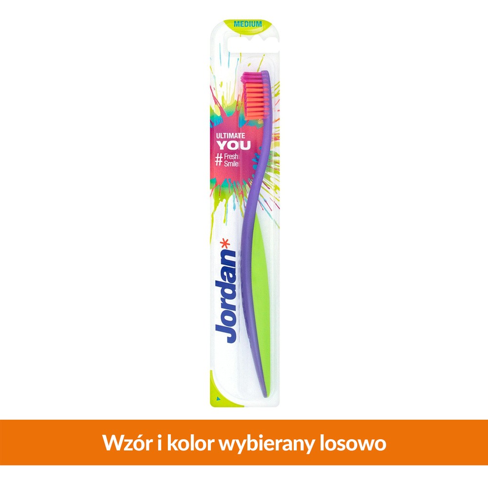 Szczoteczka do zębów jordan ultimate you medium x 1 szt