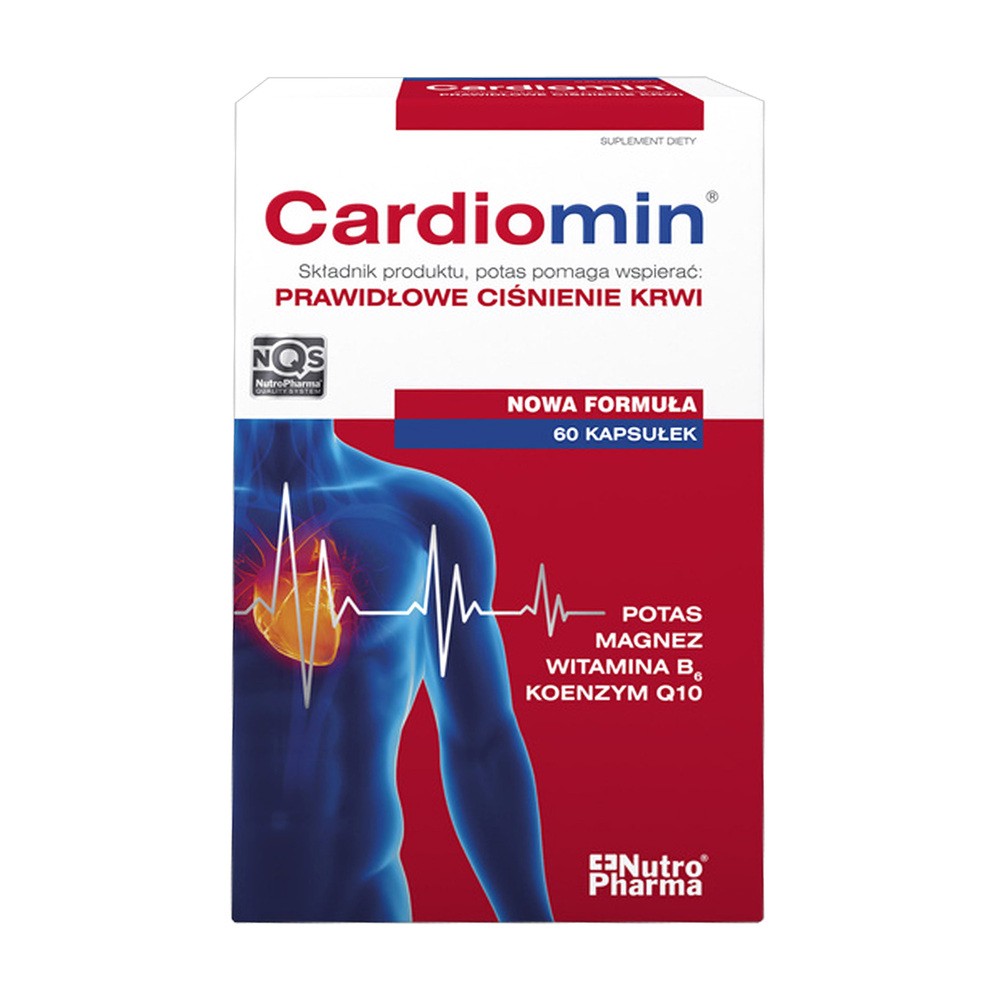 Nutro Pharma SP. Z O.O. Cardiomin 60 kapsułek 8050921