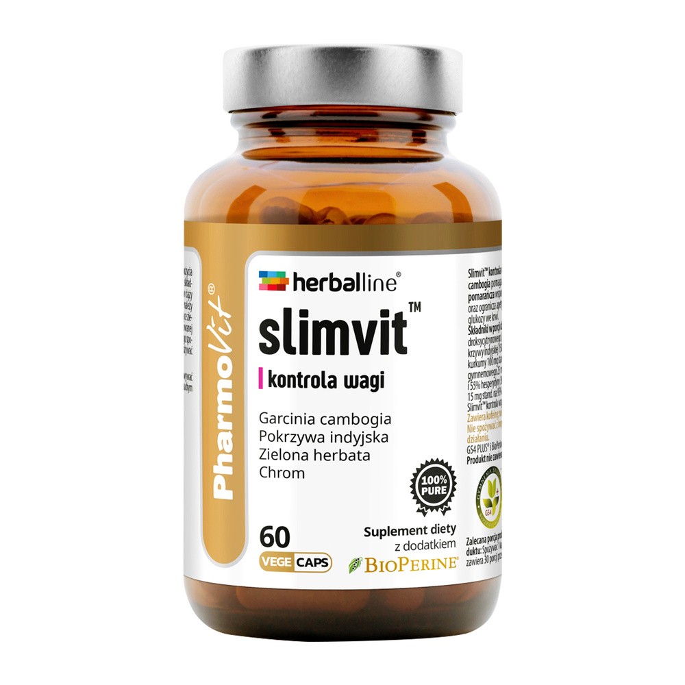 PharmoVit HerbalLine Slimvit kontrola wagi 60kaps