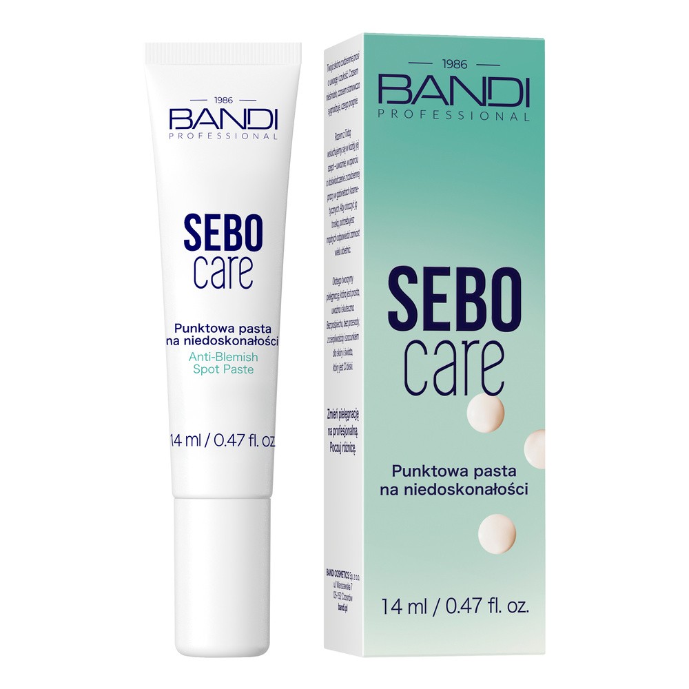 Bandi Professional PROFESSIONAL - Sebo Care - Imperfection Erase Paste with Calamine - Pasta na niedoskonałości z kalaminą - 14 ml
