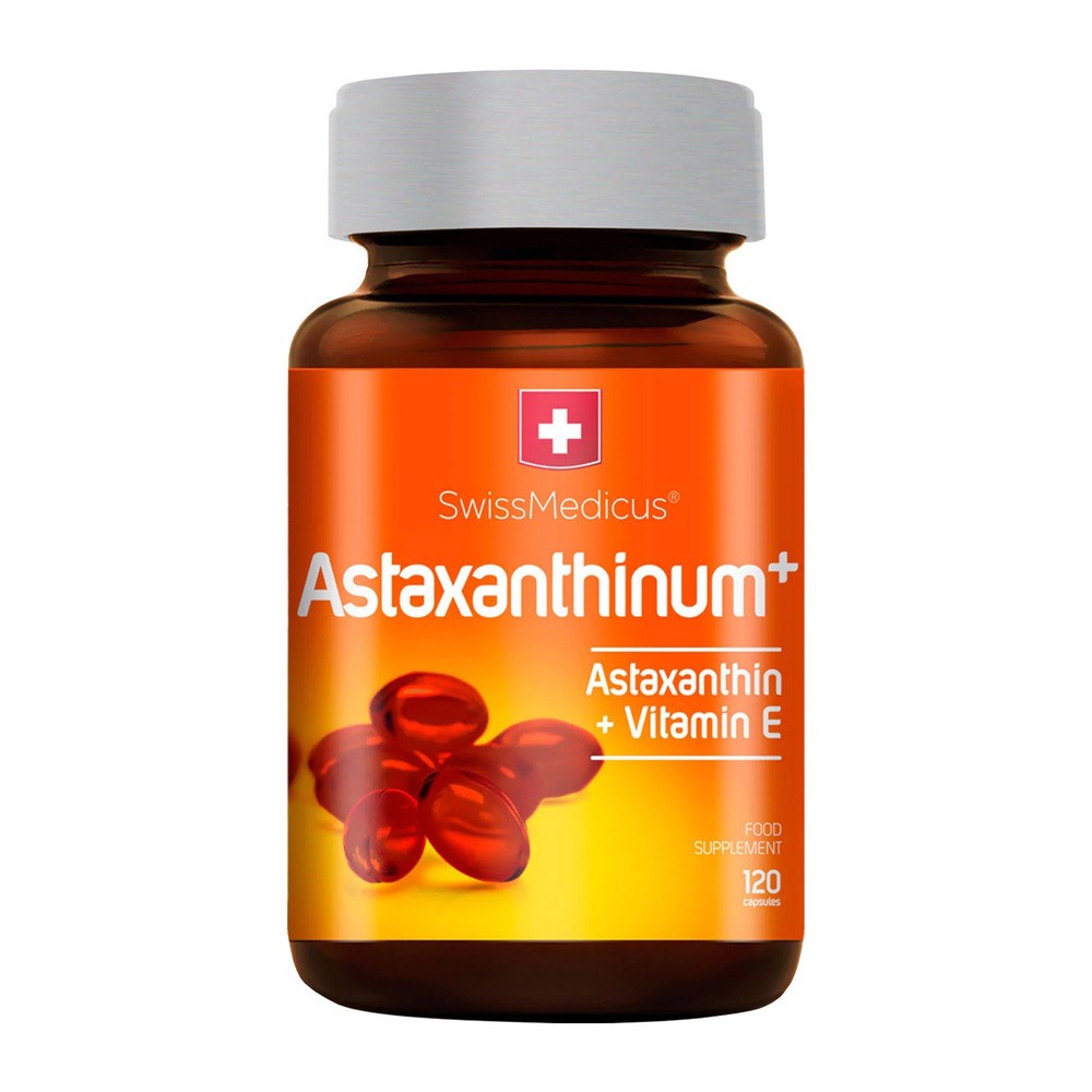 Herbamedicus SwissMedicus Astaxanthinum+ 120 kapsułek 3557041