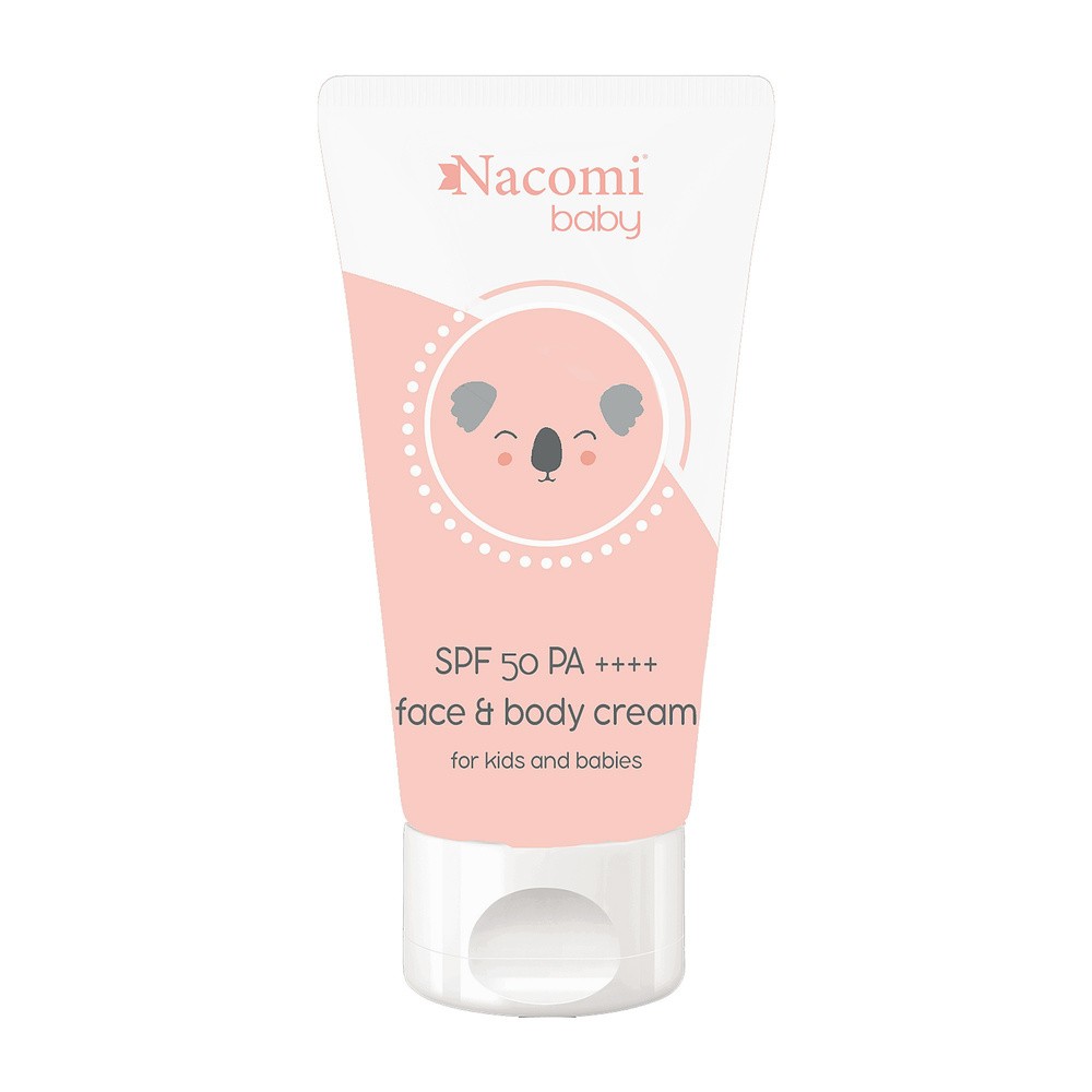Nacomi Baby fotostabilny krem do twarzy dla dzieci z filtrem SPF 50 50ml