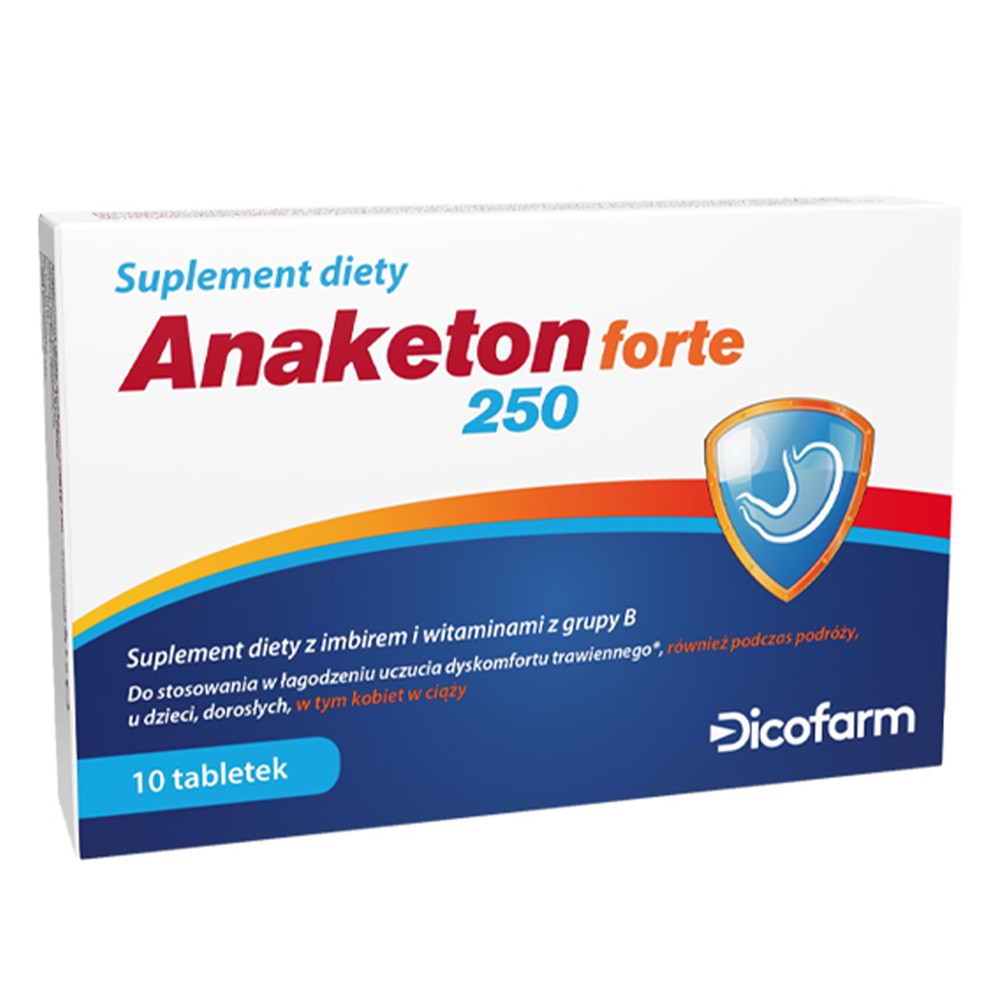 Vitis Pharma Anaketon Forte 250 10 tabletek 3753321