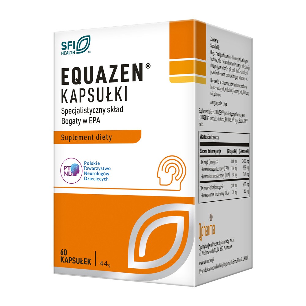 Equazen, suplement diety, 60 kapsułek